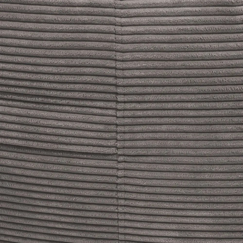 Син пуф от рипсено кадифе Roll 190 – SLOWDOWN