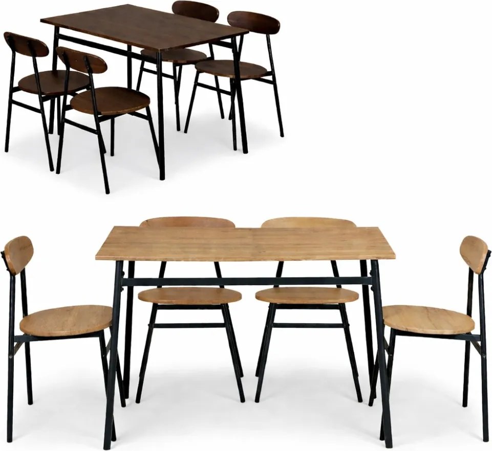 Трапезен комплект - маса + 4 стола OSLO