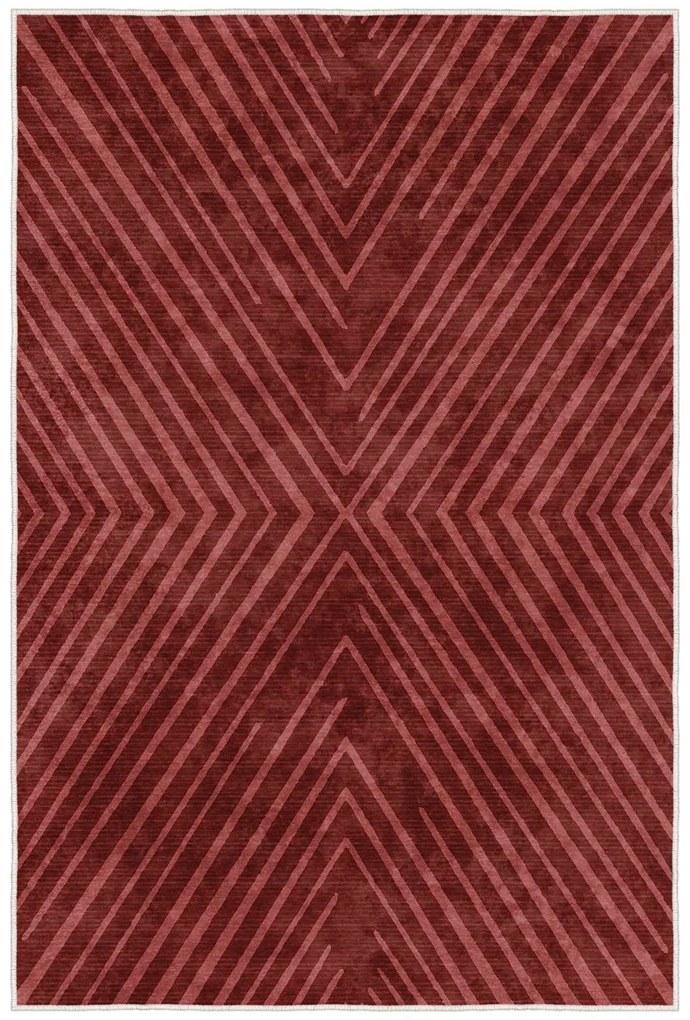 Килим Sftkece024, цвят Червен, 50 x 80 см