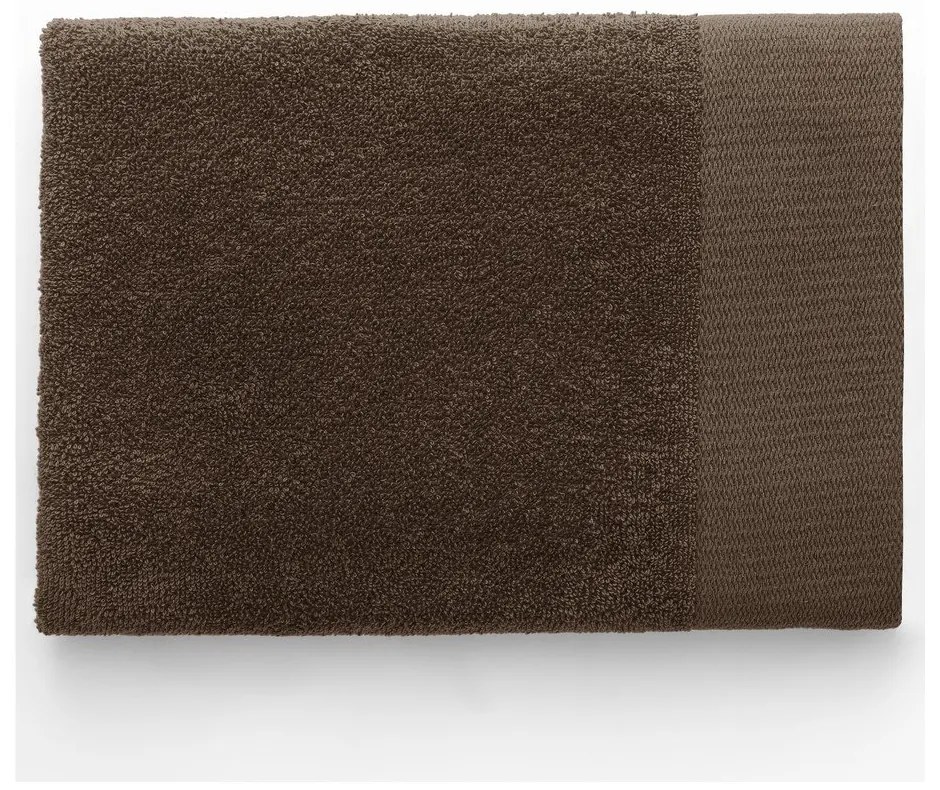 Кафява памучена кърпа от тери 50x100 cm Amari – Restilo