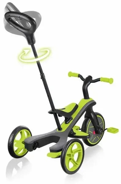 Детска триколка 4 в 1 Globber Trike Explorer, зелена