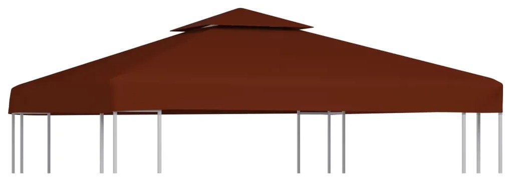 Sonata Двоен покрив за шатра, 310 г/м², 3x3 м, теракота