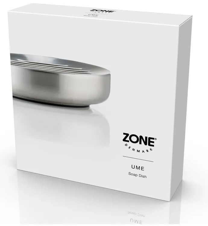 Сапунерка от неръждаема стомана в матово сребрист цвят Ume – Zone