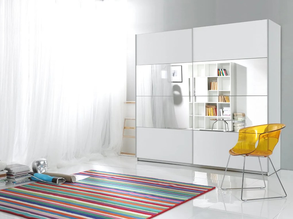 Плъзгаща се врата Delta II-120x61x210-White