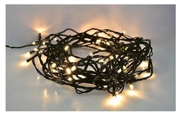 Solight 1V04-WW- LED Екстериорни Коледни лампички 300xLED/8 функции  35м IP44 топло бяло