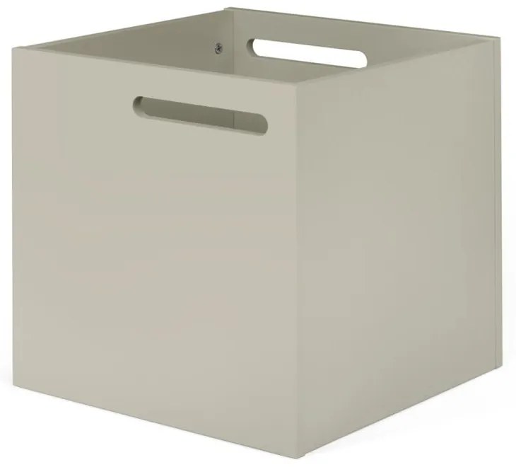 Сива кутия за съхранение за шкаф за книги Berlin - TemaHome