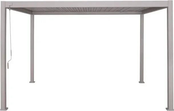 Пергола Hesperide Evora, Алуминий, Цвят Глина, 4x3 m