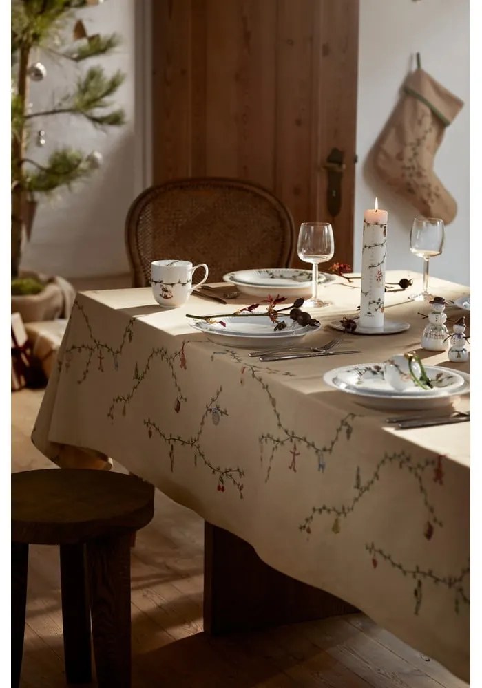 Свещ време на горене 56 час с коледен мотив Hammershøi Christmas 2025 – Kähler Design