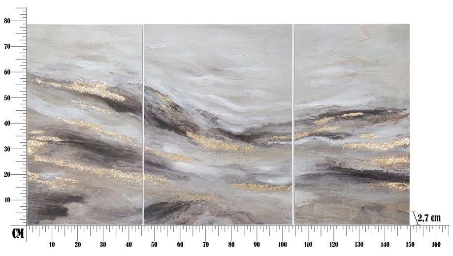 Картина от 3 части , 150 x 80 cm Monty - Mauro Ferretti