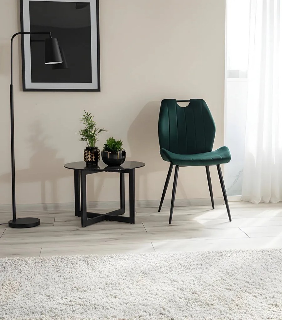 Стол Arco Velvet-Зелен (4) парчета