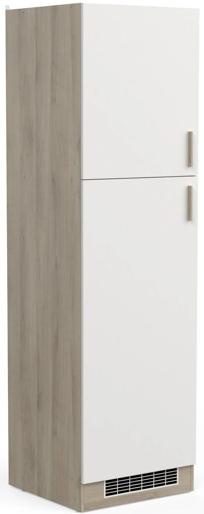 Подов шкаф висок Poppy 60-Fusiko-Leuko