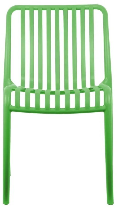 Зелен пластмасов трапезен стол Glee – Leitmotiv