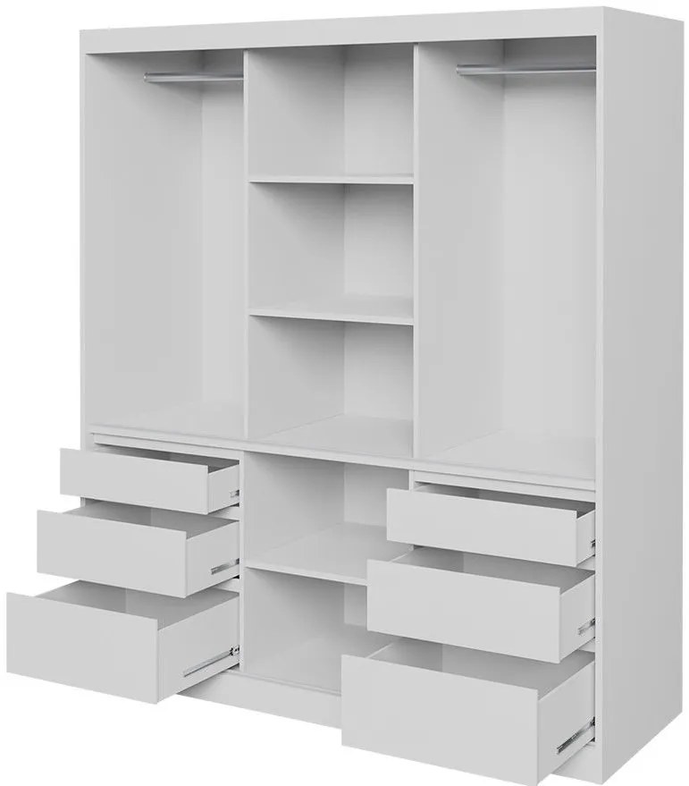 Гардероб Haiti 3-door-Leuko