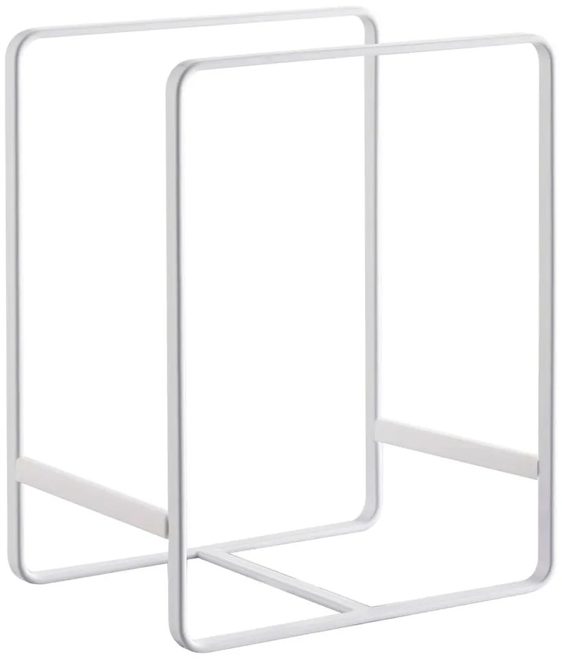 Бяла стойка за чинии Yamazaki Tower - YAMAZAKI