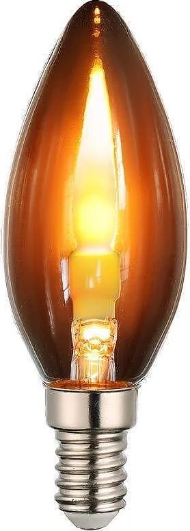 LED крушка VIVALUX GLOW LED, 0.6W, E14, 1800K