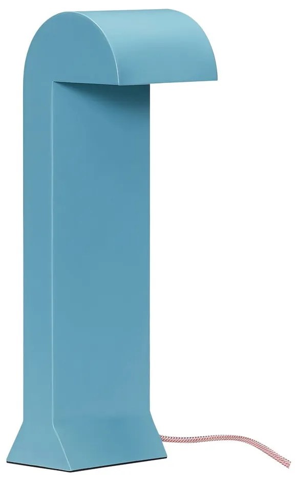 Синя LED затъмняваща се настолна лампа (височина 34 cm) Soothe – Hübsch