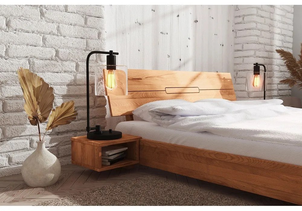 Нощно шкафче от букова дървесина Vento - The Beds