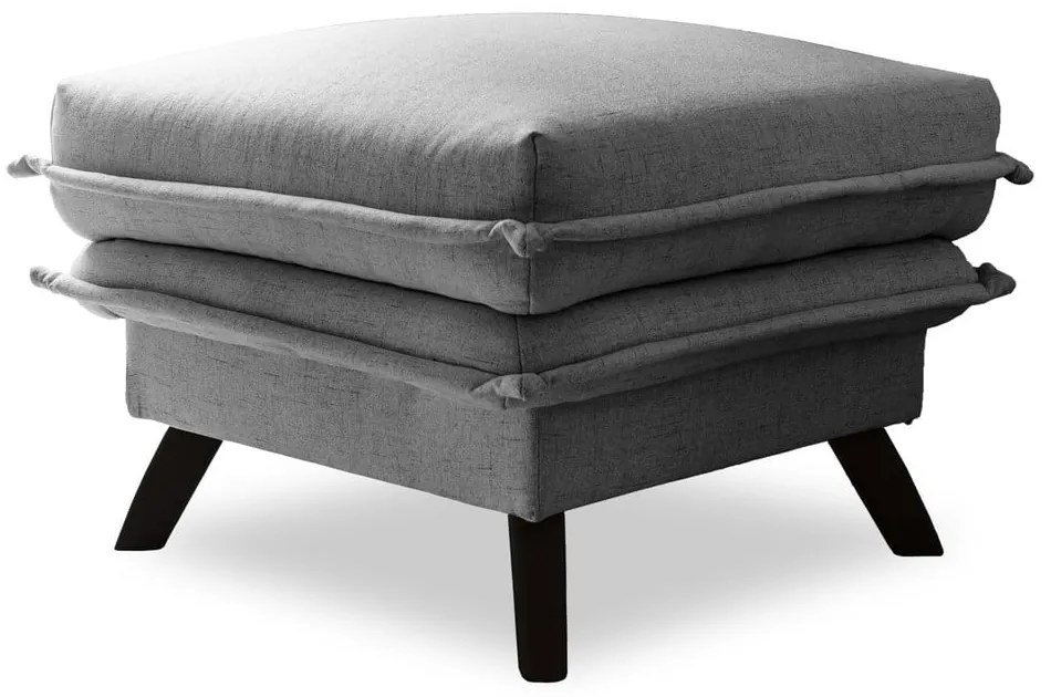 Сива табуретка за крака Charming Charlie - Miuform