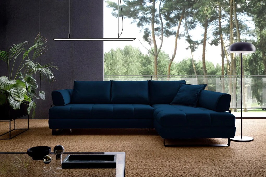 Ъглов диван Hanna-Left-Mple