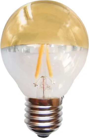 Лампа LED Filament E14 Retro 4W 2700K Dimmable Gold  (10 τεμάχια)