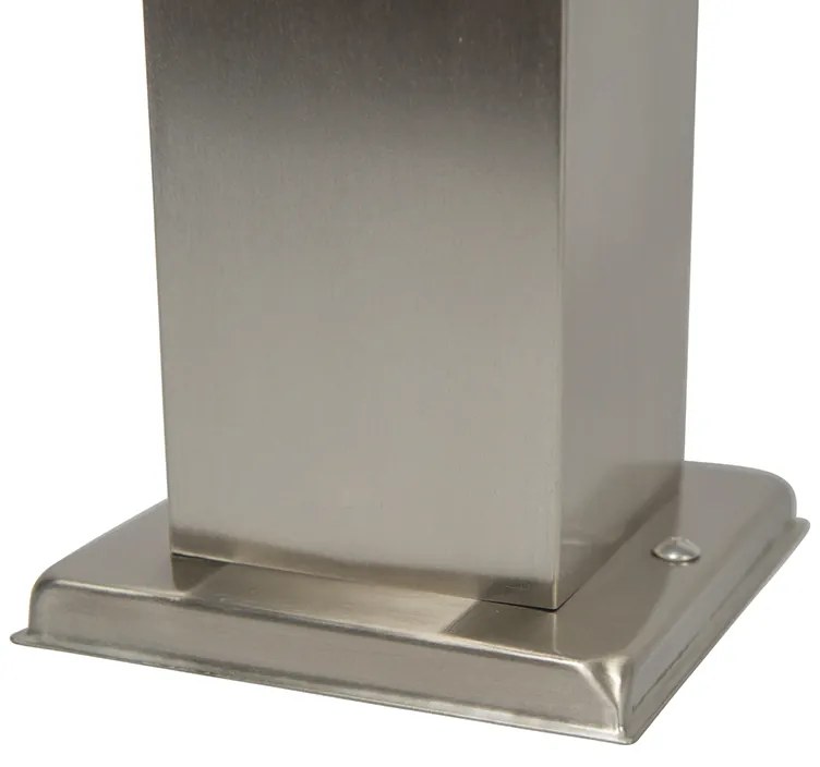 Интелигентна лампа за външно осветление 45 см стомана с WiFi P45 - Malios