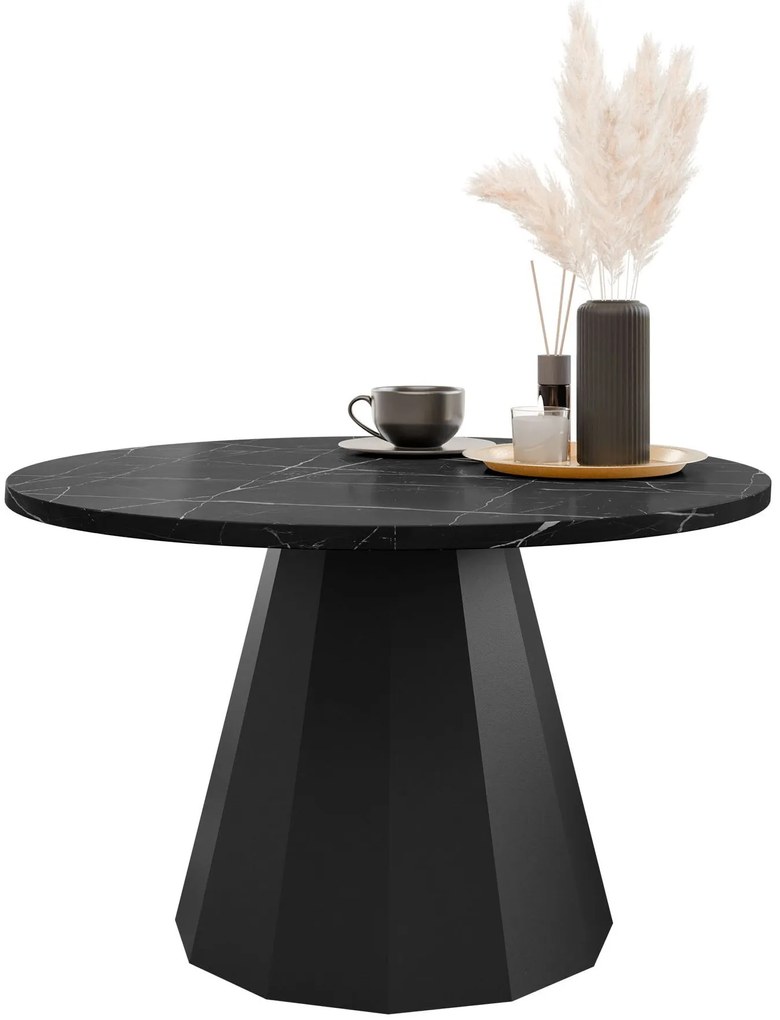 Кафе маса Elipse-Черно Мрамор