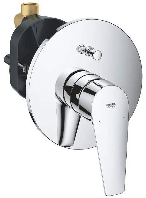 Пълен комплект смесител за баня за вграждане Grohe BauEdge