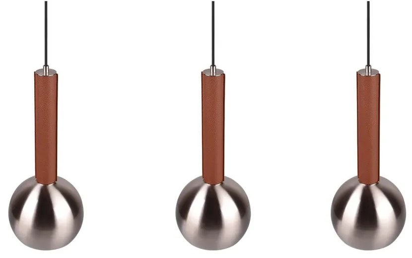 Сиво висящо осветително тяло Ciliana – CINQUE