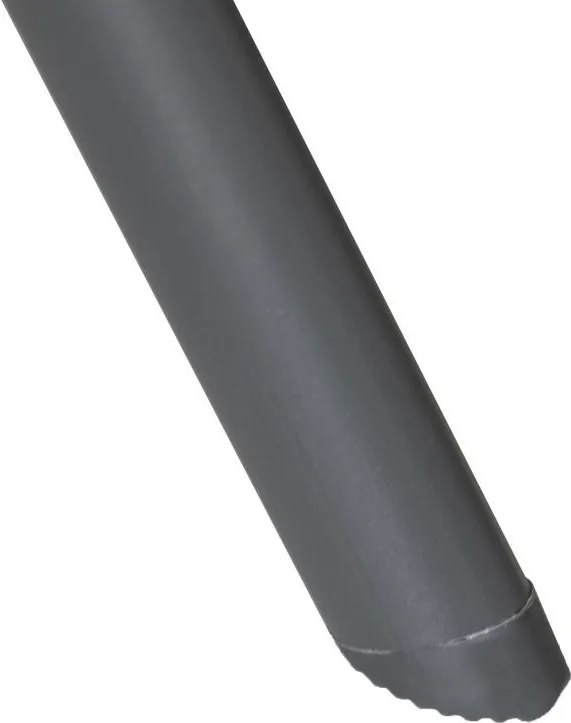 Комплект от 2 черни градински стола, регулируеми в 7 позиции