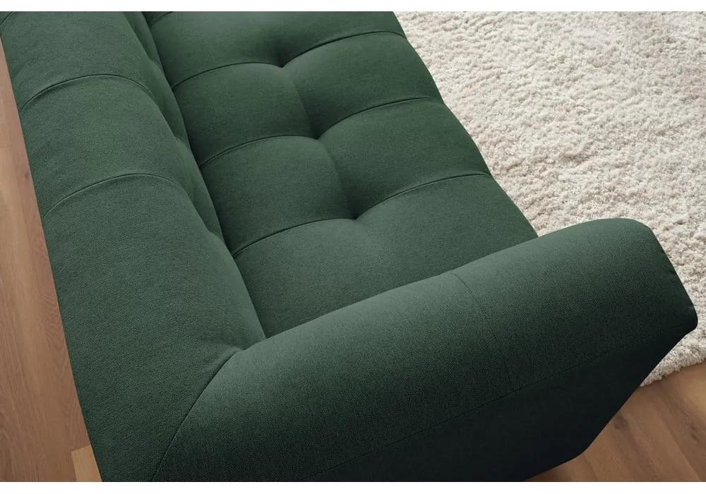 Тъмнозелен диван 324 cm Kleber - Bobochic Paris