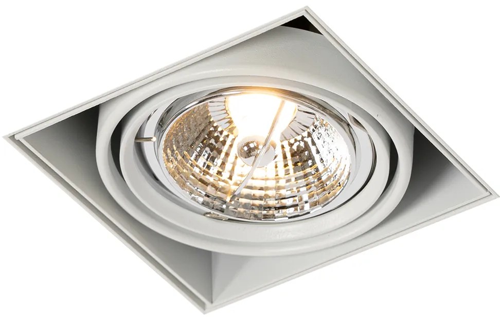 Вграден прожектор бял GU10 AR70 без рамка - Oneon