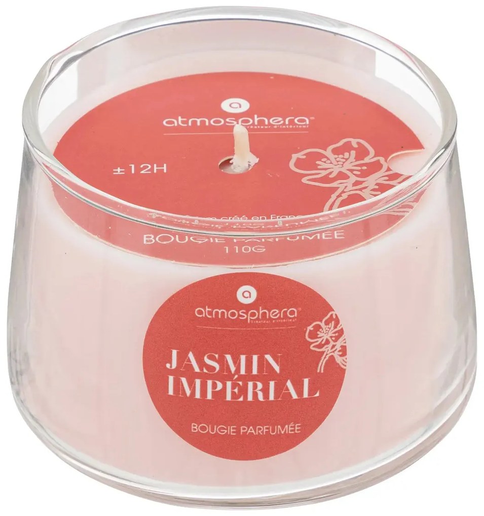 Ароматна свещ atmosphera Izor, Стъкло, 110 g - Cotton Flower