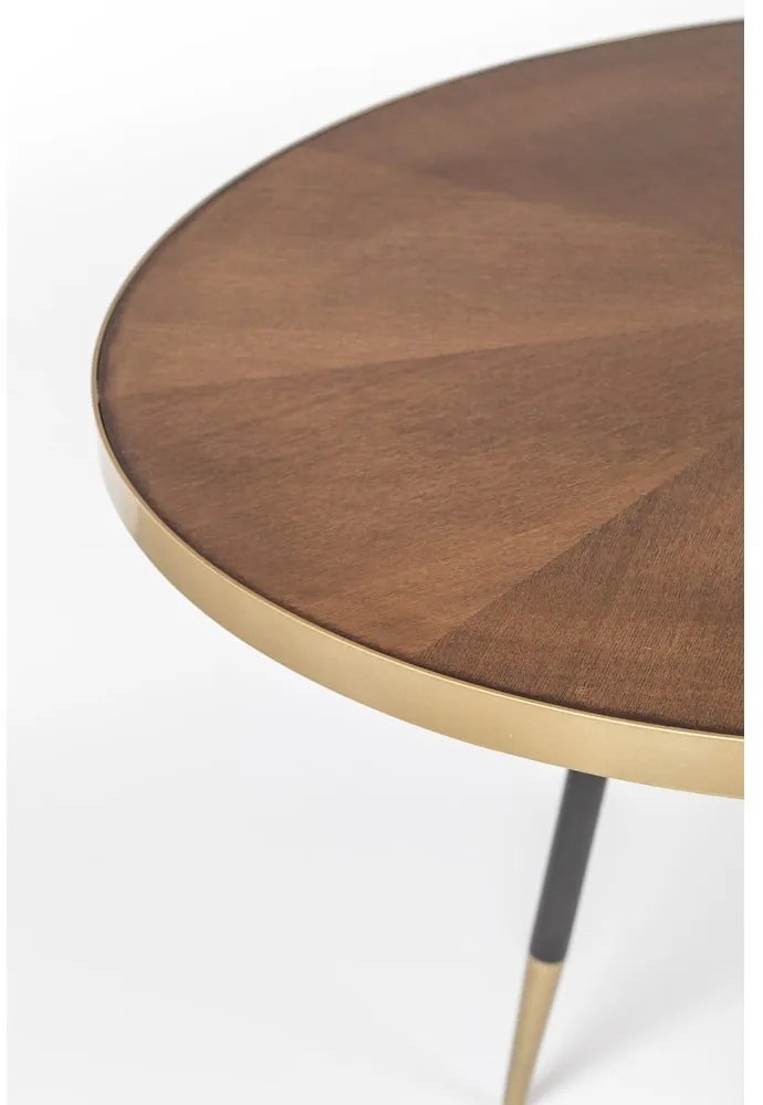 Маса за хранене с плот от ясенова дървесина 90x180 cm Denise - White Label