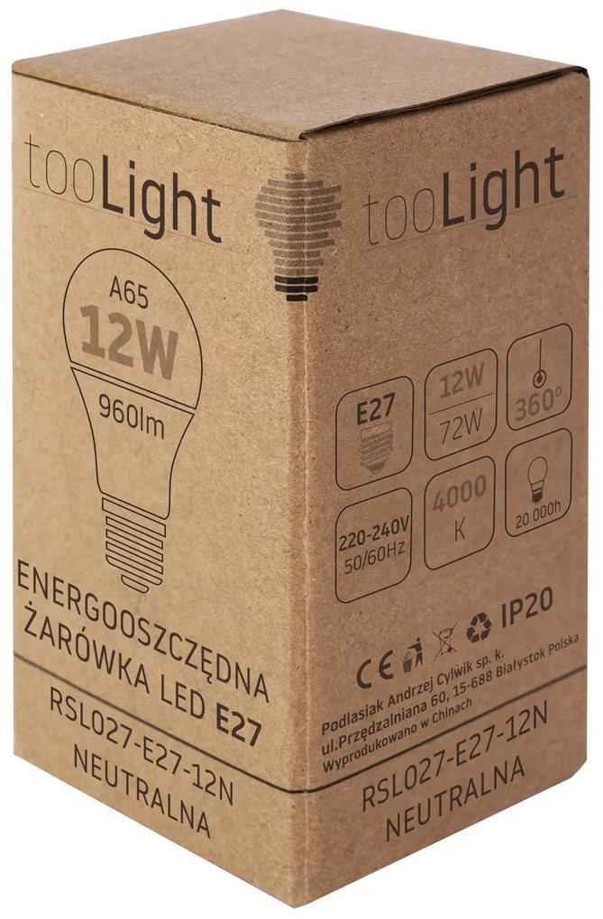 Крушка LED RSL027 E27 12W Neutral