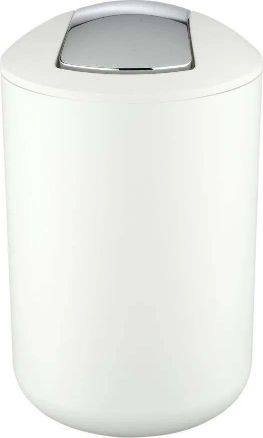 Бяло пластмасово кошче за боклук 6,5 l Brasil – Wenko