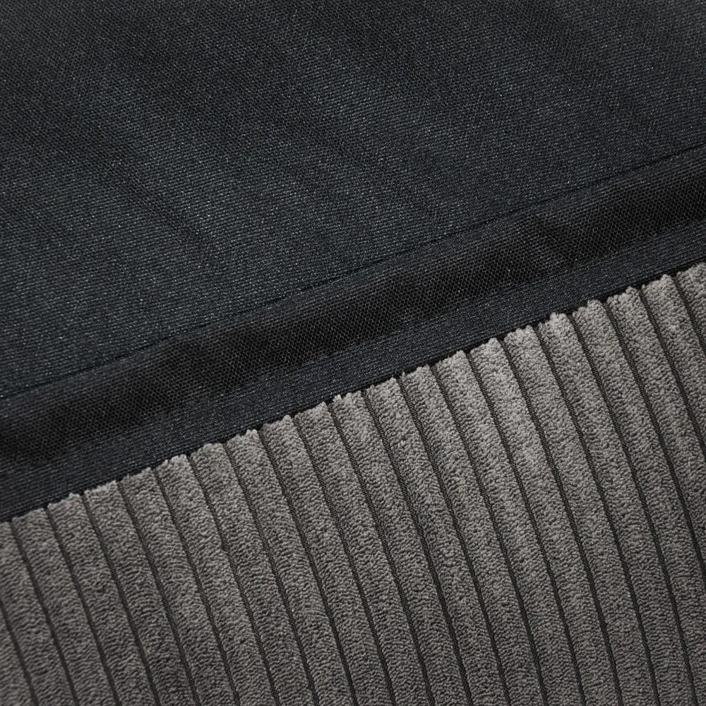 Детски пуф от рипсено кадифе в тухлен цвят Cocoon 100 – SLOWDOWN