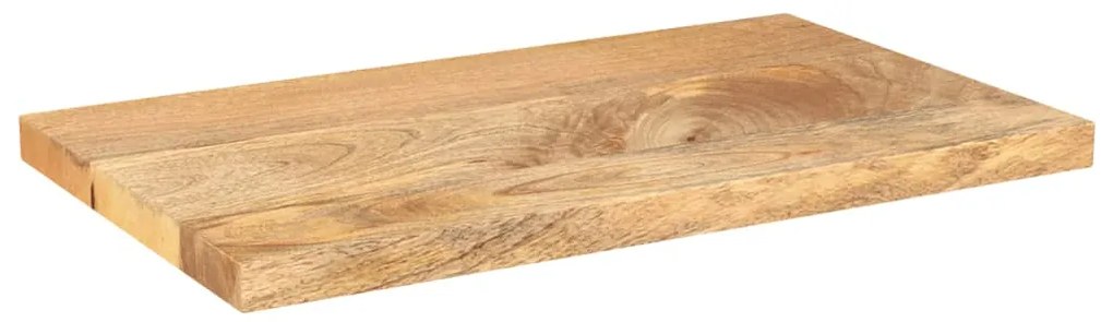371445 vidaXL Плот за маса, 50x40x2,5 см, правоъгълен, манго масив