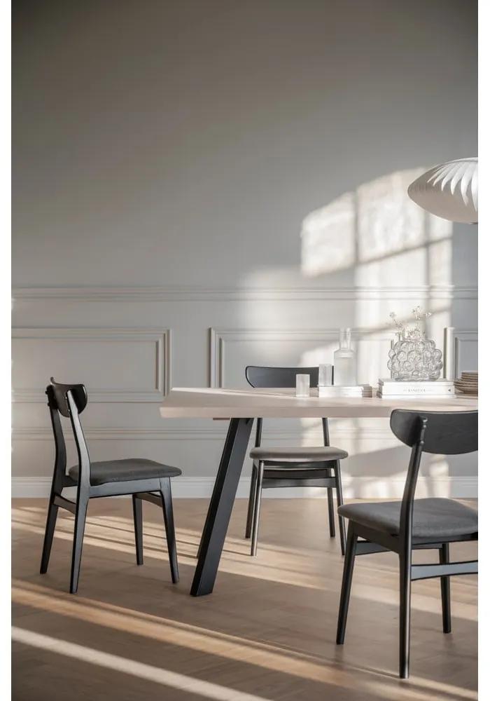 Черни трапезни столове в комплект от 2 броя Rodham - Rowico