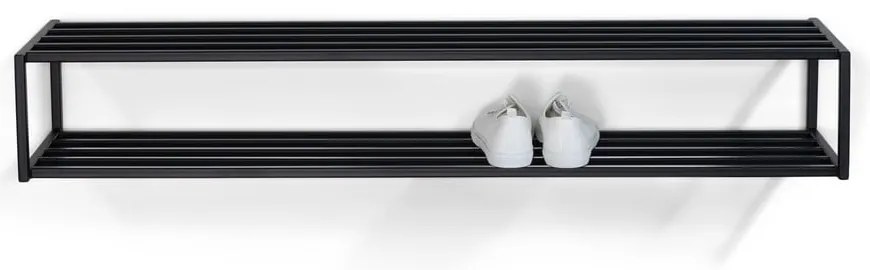 Черна метална висяща стойка за обувки 118x20,5x30,5 cm School – Spinder Design