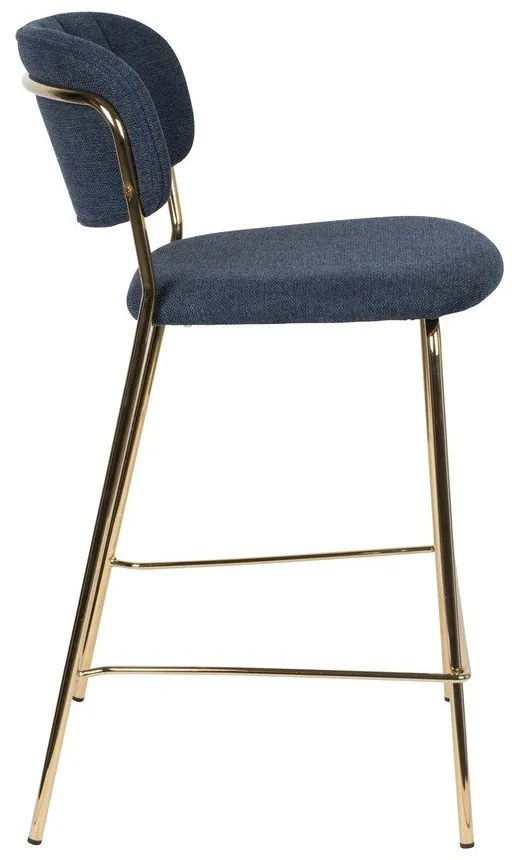 Сини бар столове в комплект от 2 броя 89 cm Jolien - White Label