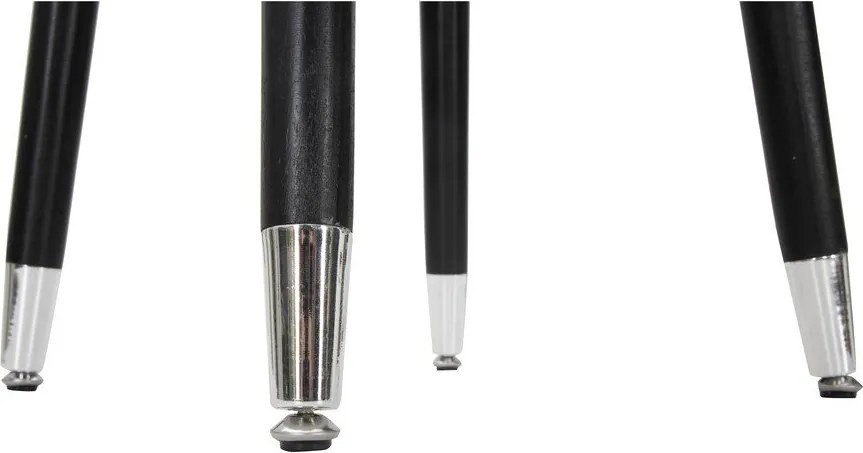 Сив тапициран бар стол (височина на седалката 74 cm) Paris – Mauro Ferretti