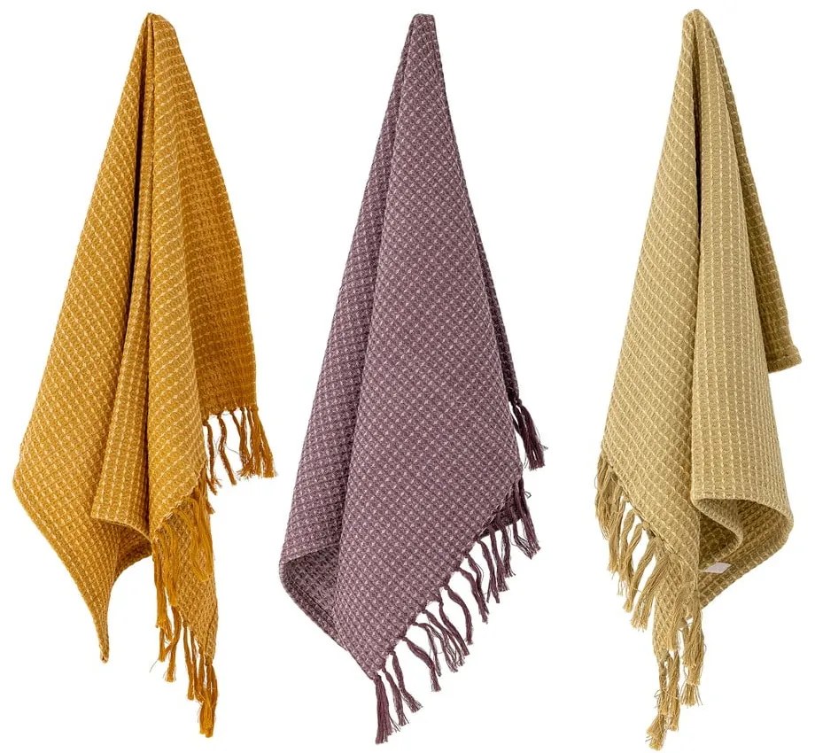 Памучни кърпи в комплект от 3 броя 70x45 cm Paprika - Bloomingville