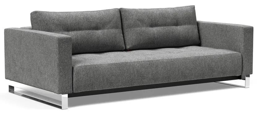 Разтегателен диван, 115 x 230 cm Cassius Twist Charcoal - Innovation