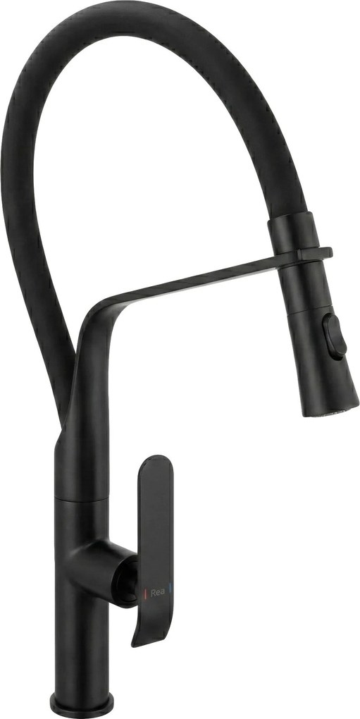 Смесител за кухня Rea Castor Black Matt