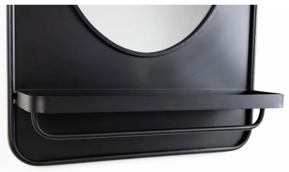 Стенно огледало с рафт 50x80 cm Pascal - White Label