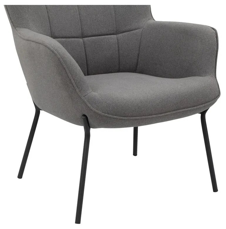 Сиво кресло Boris – Støraa