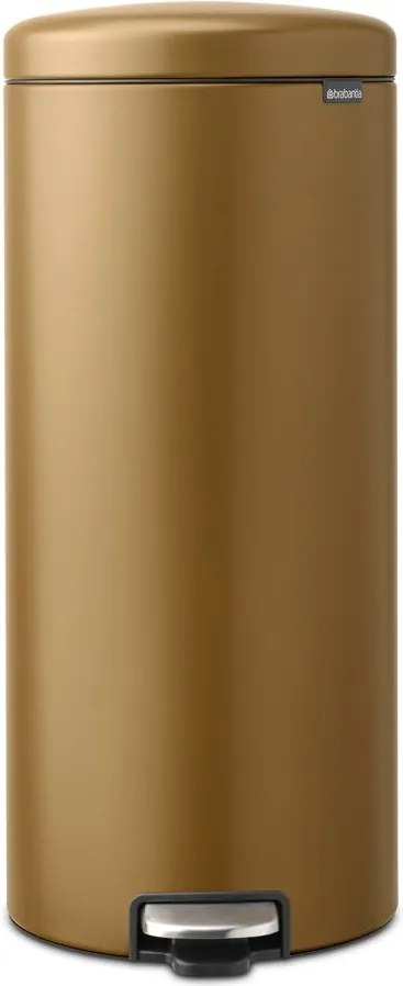 Стоманено кошче за боклук с педал в месингов цвят 30 l NewIcon – Brabantia