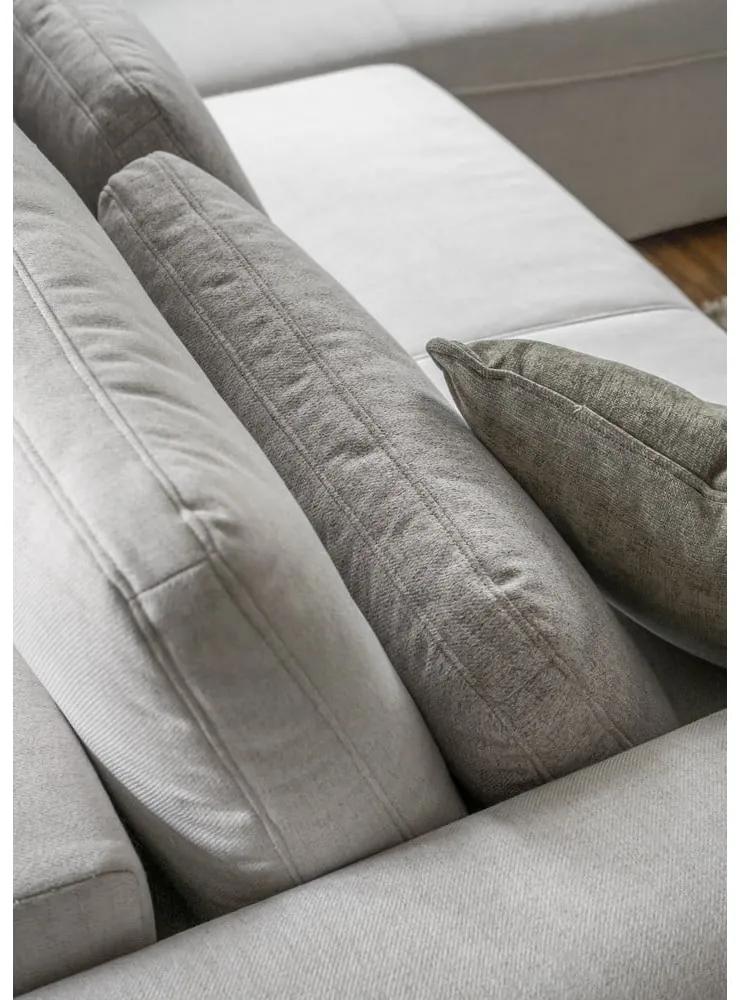 Кремав ъглов разтегателен диван (променлив) Homely Tommy - Miuform