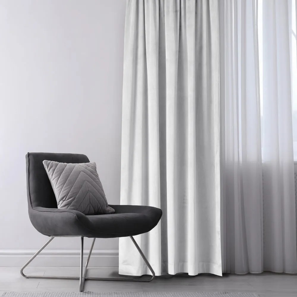 Бяло dimout перде 140x270 cm Eyelets – Restilo