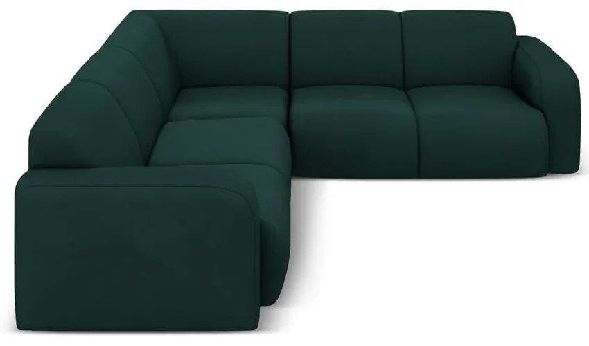 Тъмнозелен ъглов диван (променлив/L форма) Molino – Micadoni Home
